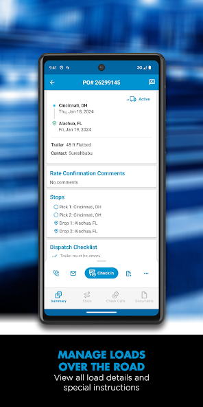 TQL Carrier Dashboard