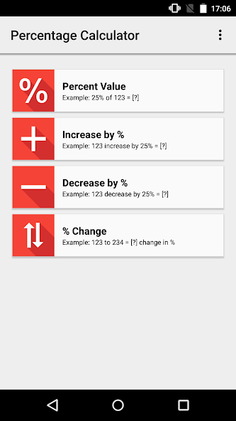 Percentage Calculator