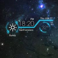 Animation Weather Cool widget