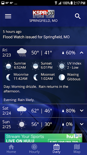 KSPR Weather