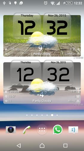 FineWeather Widget