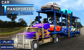 Car Transporter Big Truck 3D