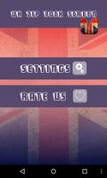 UK Flag Zipper Screen Lock