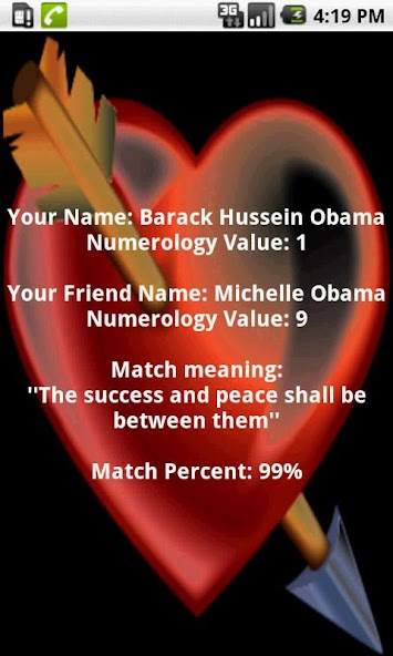 Love Calculator Kabbalah match