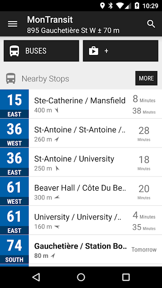 Montreal STM Bus - MonTransit