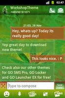 GO SMS Theme WEED GANJA