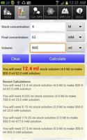 Solution Calculator Lite