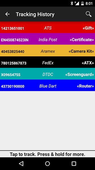 Courier Tracker Multi