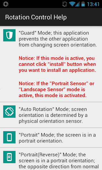 Rotation Control