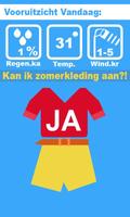 Kan ik zomerkleding aan?!