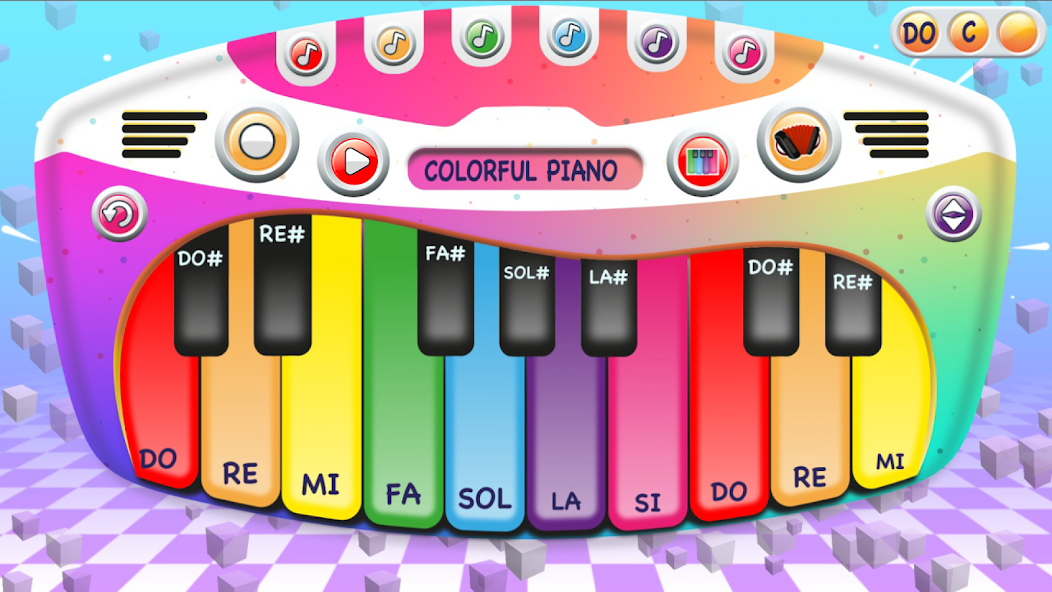 Colorful Piano