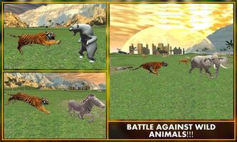 Wild Jungle Tiger Attack Sim