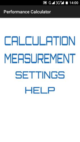 Performance Calculator