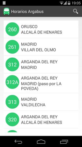 Horarios Argabus