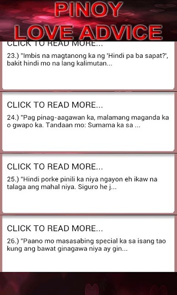 Pinoy Love Advice