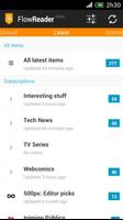 Flow Reader (Google Reader)