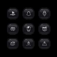 Black Desire  Icon Pack