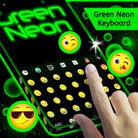 Green Neon Keyboard