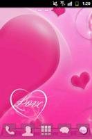 Theme Love Pink GO Launcher EX