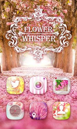 Flower Whisper GO Theme