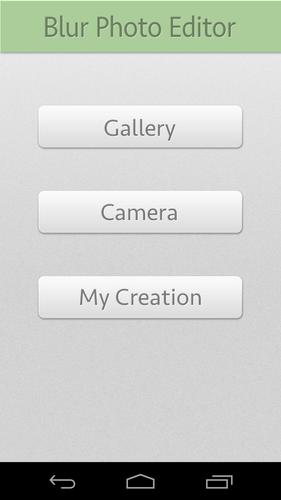 Blur Photo Background Editor