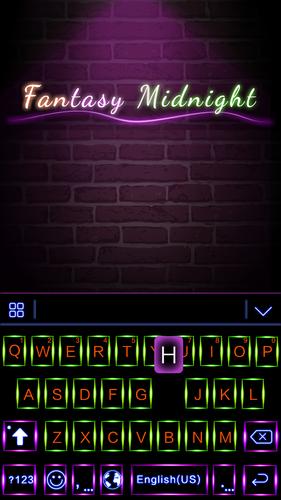 Fantasy Night Theme Keyboard