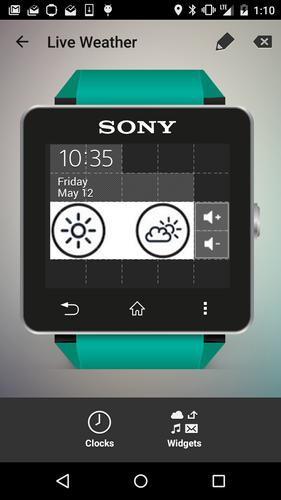 Live Weather For SmartWatch 2