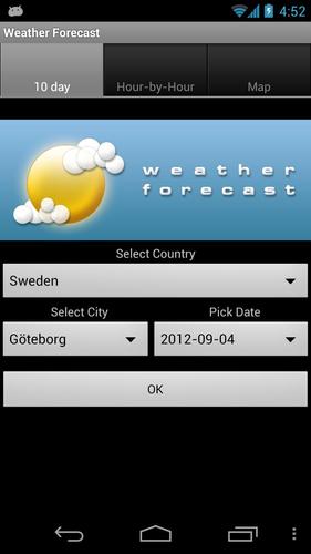 Weather Map Forecast