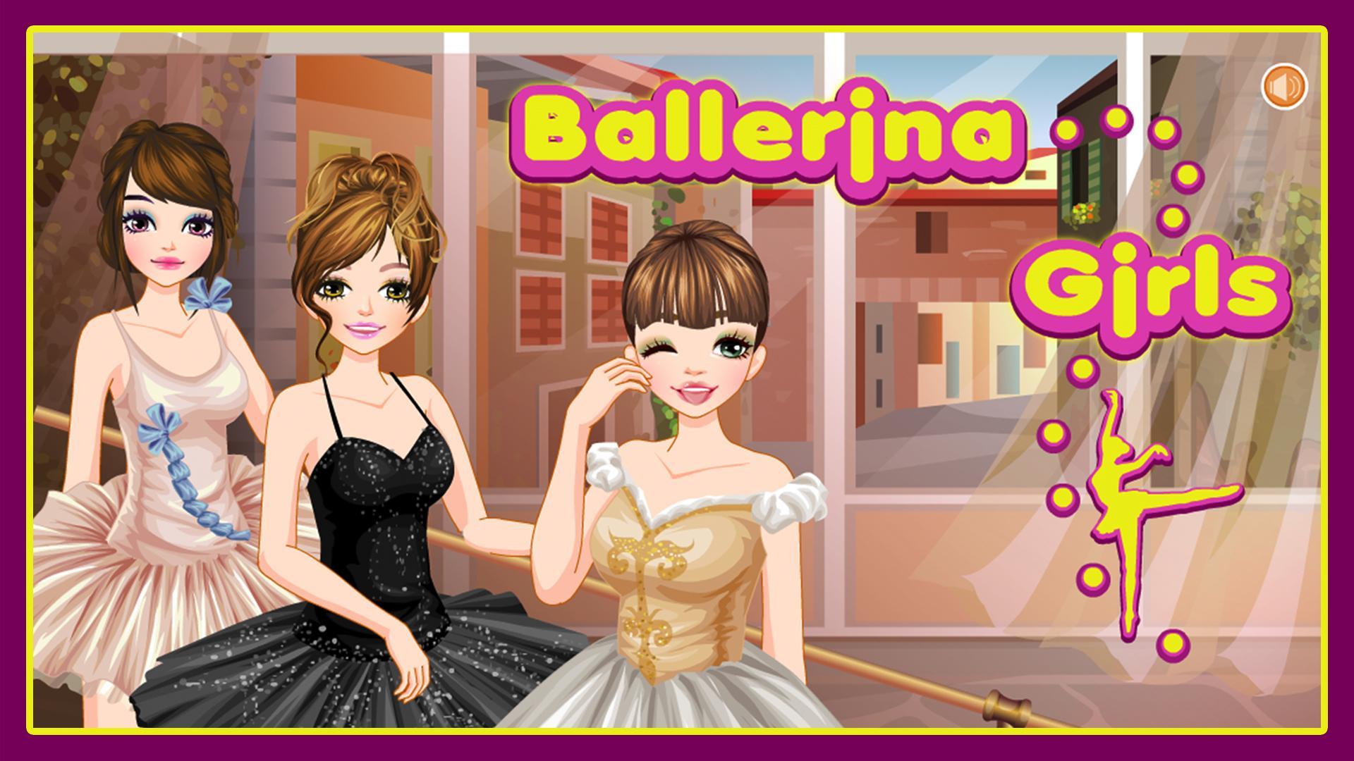 Ballerina Girls Dress up games