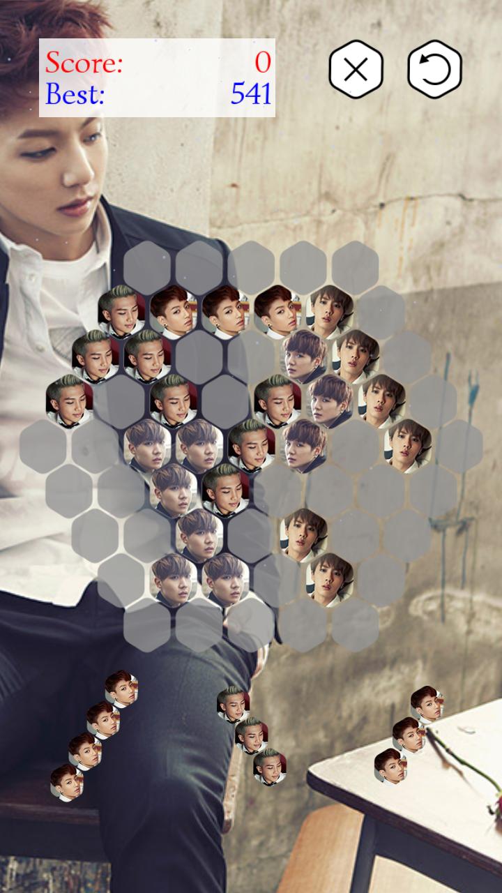 BTS hexagon