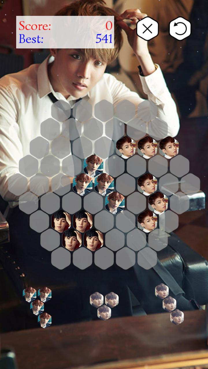 BTS hexagon