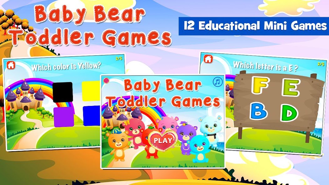 Baby Bear Games for Toddlers