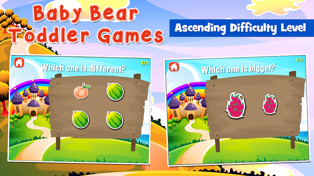 Baby Bear Games for Toddlers