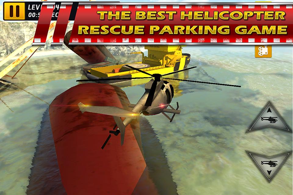 Helicopter 3D Rescue Parking