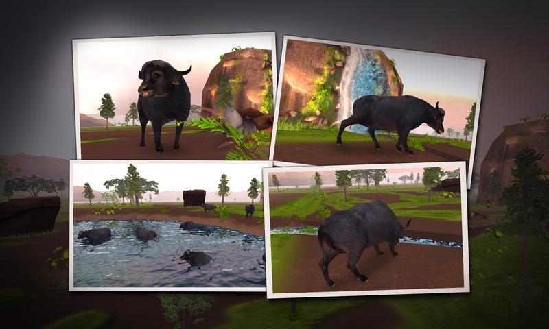 Wild Buffalo Simulator 3D