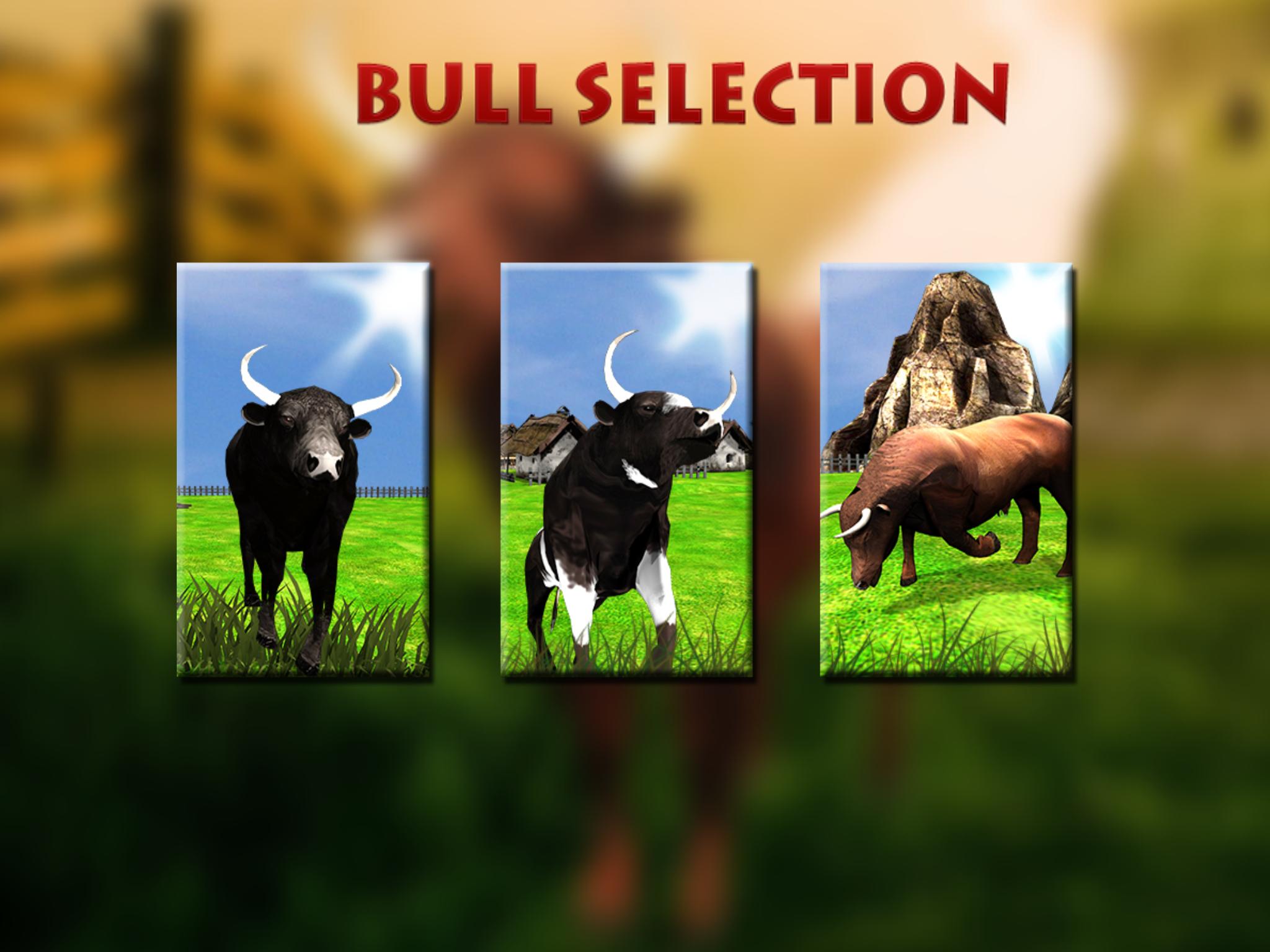 Angry Bull Simulator Game 3D