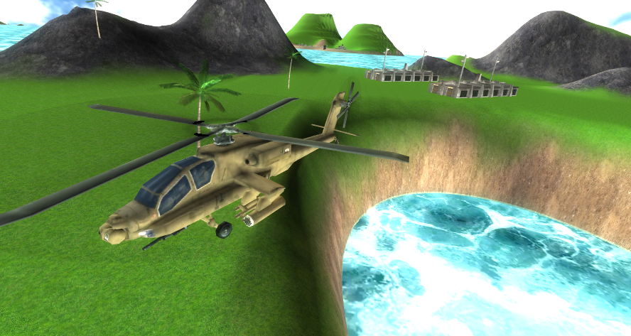 Fly Helicopter Flight Sim 3D