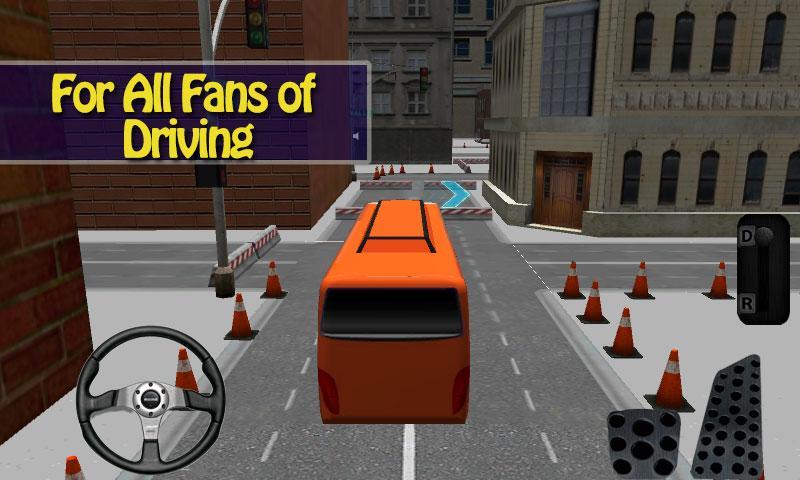 Driving School 3D Parking :Bus