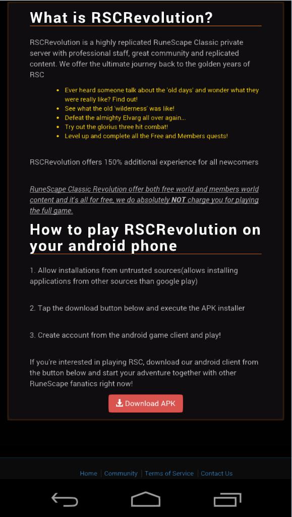 RSCRevolution MMORPG