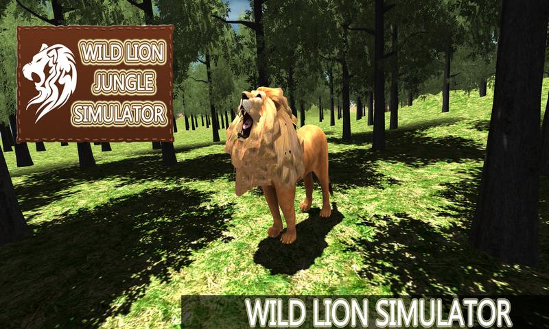 Wild Lion Jungle Simulator