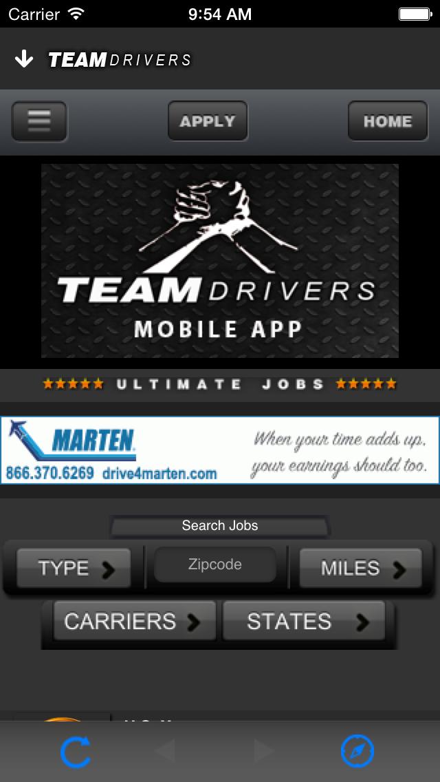 TEAM DRIVERS