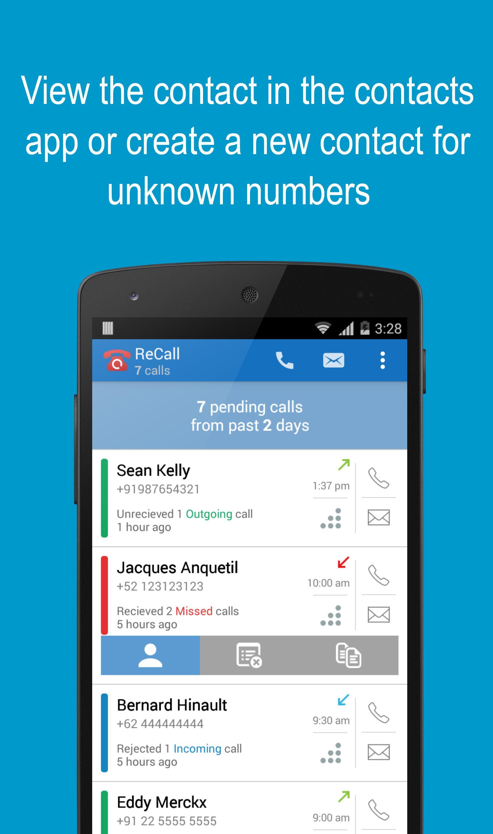 ReCall - Missed Call Tracker