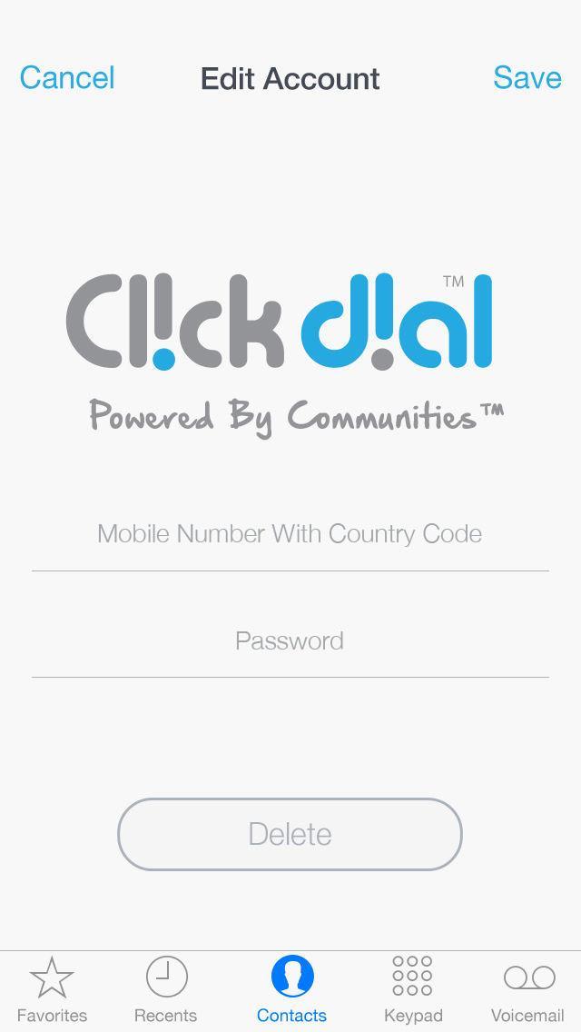 Clickdial