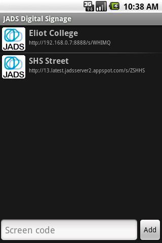 JADS Screen Reader