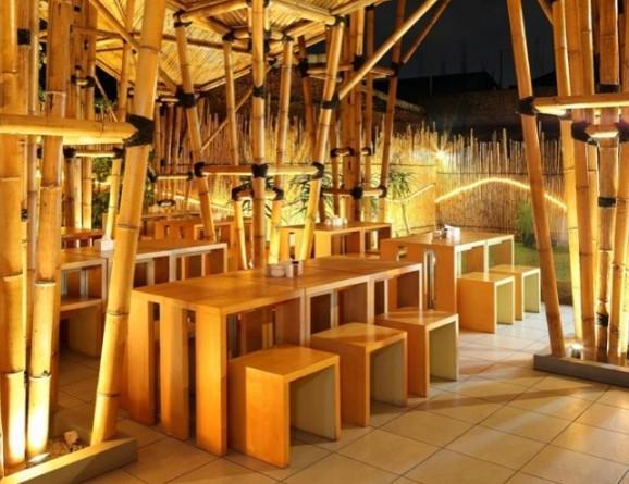 Bamboo restaurant design