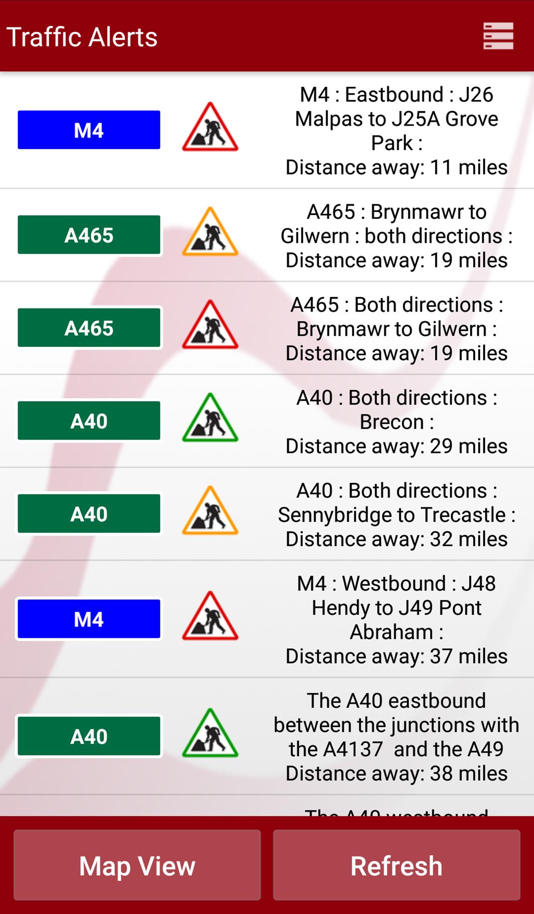 Traffic Wales Traffig Cymru