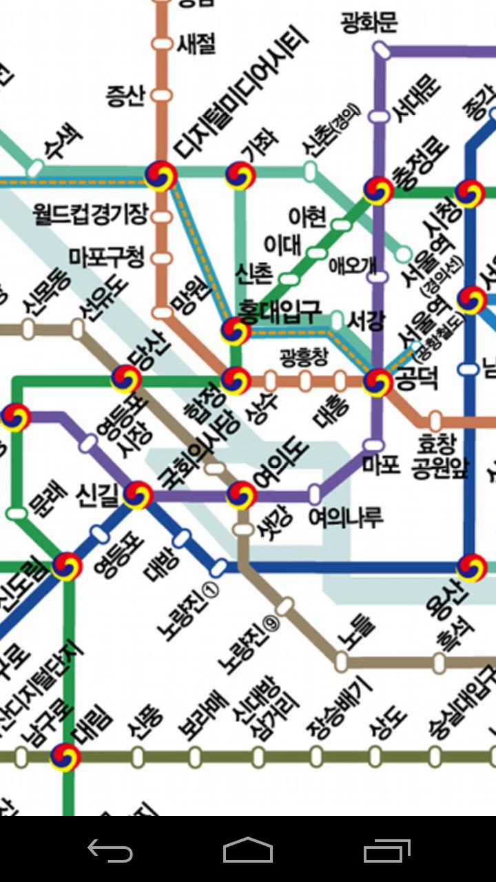 Seoul Metro Subway Map