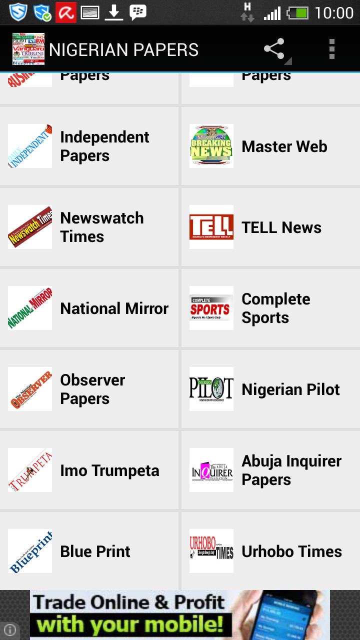 Nigerian Newspapers