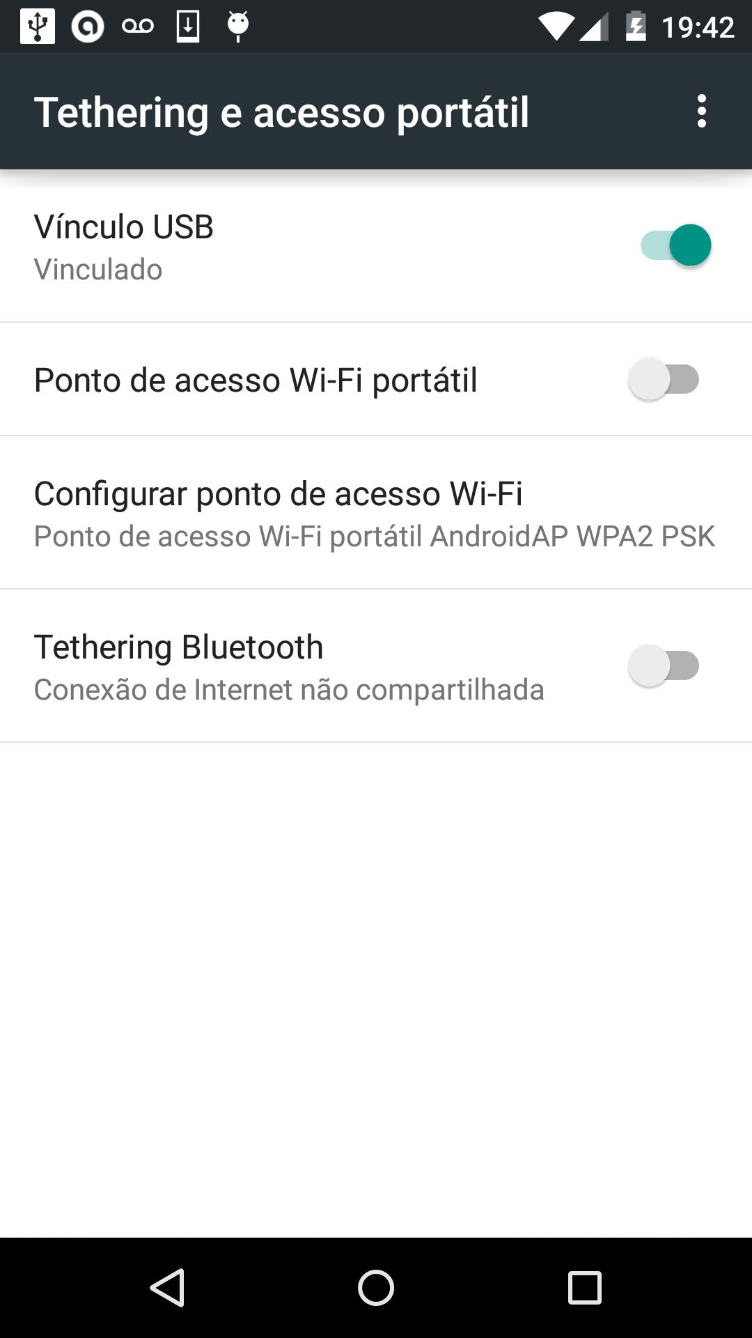 Wifi USB - Tethering