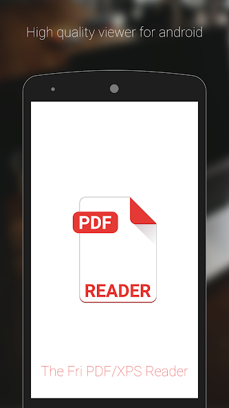 Fri PDF XPS Reader Viewer